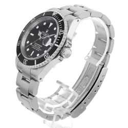 ROLEX SUBMARINER DATE 16610 BLACK K NUMBER SECOND HAND MENS