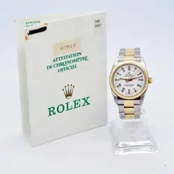 Rolex 67513 Gold & S/S Automatic Midsize 31mm Watch W/Cert