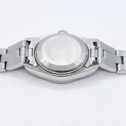 Rolex 76030 White Roman Oyster Perpetual 24mm Women's Watch