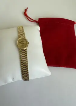 14KT GOLD QUARTZ