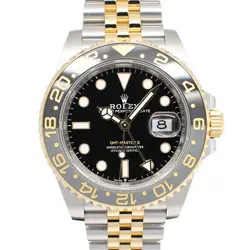 ROLEX GMT MASTER II 126713GRNR RANDOM YG AUTOMATIC MEN'S #U108