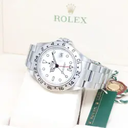 ROLEX 16570 WHITE EXPLORER 2 (F SERIES)