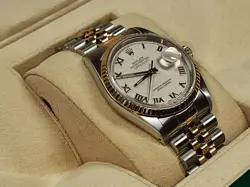 VERY BEAUTIFUL ROLEX 16233 WITH RARE IVORY PYRAMID DIAL, FULLY SERVISED !!!