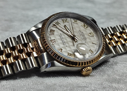 VERY BEAUTIFUL ROLEX 16233 WITH RARE IVORY PYRAMID DIAL, FULLY SERVISED !!!