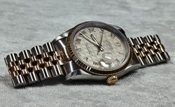 VERY BEAUTIFUL ROLEX 16233 WITH RARE IVORY PYRAMID DIAL, FULLY SERVISED !!!