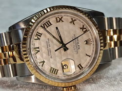 VERY BEAUTIFUL ROLEX 16233 WITH RARE IVORY PYRAMID DIAL, FULLY SERVISED !!!