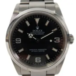 ROLEX EXPLORER I 36MM AUTOMATIC WATCH 114270 STAINLESS STEEL BLACK