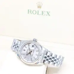 ROLEX 26MM SILVER STICKS DATEJUST REF: 179174 (M SERIES)