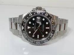 Rolex SS GMT Master II ceramic 116710 116710LN Oyster band with box/card
