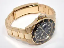 rolex Submariner Date Black 18KYG 126618LN watch men TO171796