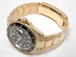 rolex Submariner Date Black 18KYG 126618LN watch men TO171796