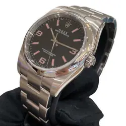 ROLEX OYSTER PERPETUAL 36 with pink indexes 116000 #266