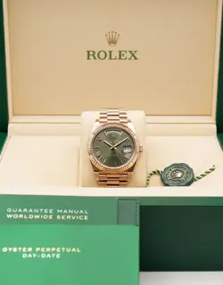 ROLEX DAY-DATE OLIVE
