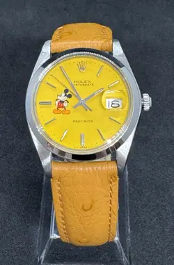 Rolex Mickey Mouse OysterDate manual winding Men's Watch 6694