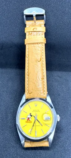 Rolex Mickey Mouse OysterDate manual winding Men's Watch 6694