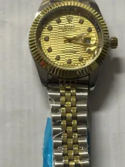 MENS ROLEX STAINLESS STEEL DATEJUST WATCH