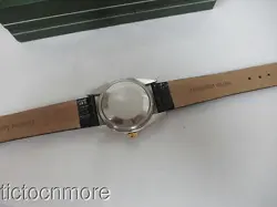 VINTAGE ROLEX OYSTER DATEJUST WATCH MENS 1601 BUSCH BEER AWARD FLUTED BEZEL &BOX