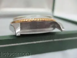 VINTAGE ROLEX OYSTER DATEJUST WATCH MENS 1601 BUSCH BEER AWARD FLUTED BEZEL &BOX