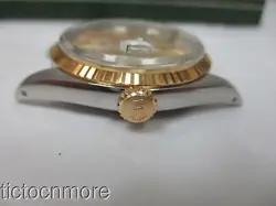 VINTAGE ROLEX OYSTER DATEJUST WATCH MENS 1601 BUSCH BEER AWARD FLUTED BEZEL &BOX
