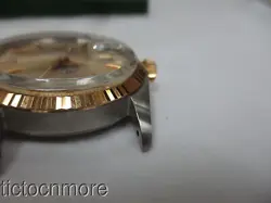 VINTAGE ROLEX OYSTER DATEJUST WATCH MENS 1601 BUSCH BEER AWARD FLUTED BEZEL &BOX