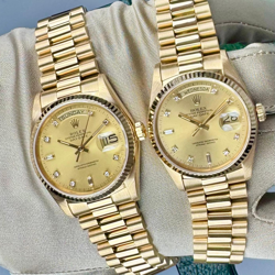 GOLD 36MM FLUTED