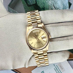 PRESIDENT GOLD FLUTED
