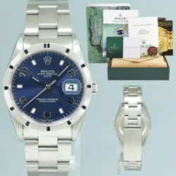 BLUE ARABIC WATCH