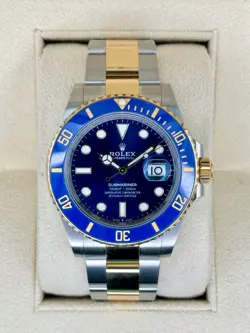 2023 ROLEX SUBMARINER “BLUESY” 41MM 126613LB TWO-TONE BLUE DIAL