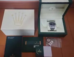 ROLEX EXPLORER 1 214270  BLACK MEN'S WRIST WATCH
