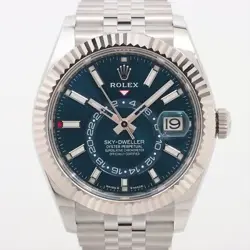 ROLEX SKY-DWELLER 336934 SS×WG AT BLUE-FACE 4 EXTRA LINKS