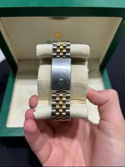 ROLEX - 36mm 18kt Rose Gold & SS Datejust Rose Diamond Dial 116231 - SANT BLANC