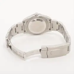 ROLEX OYSTER PERPETUAL 124200 SS AT BLUE-FACE 1 EXTRA LINK
