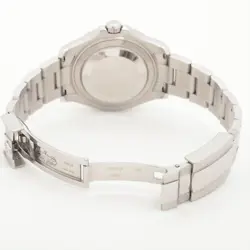 ROLEX YACHT‑MASTER 268622 SS×PT AT DARK-RHODIUM-FACE 1 EXTRA LINK