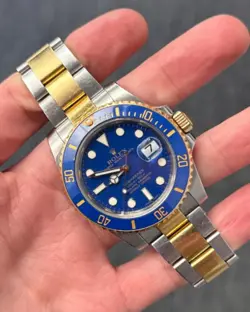 STAINLESS-STEEL 116613 BLUE