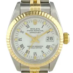 ROLEX DATEJUST 69173 YG AUTOMATIC LADIES #BS219
