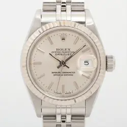 ROLEX DATEJUST 69174 SS×WG AT SILVER-FACE