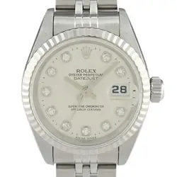ROLEX DATEJUST 69174G WG DIAMOND AUTOMATIC LADIES #BS202