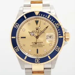 SUBMARINER 16613G SSYG