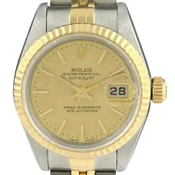 ROLEX DATEJUST 69173 YG AUTOMATIC LADIES #BS256