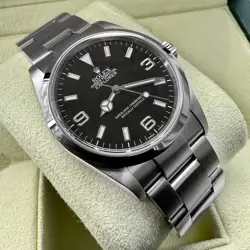 2004 Rolex Explorer 114270 - Box and Papers   Caseback Sticker