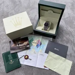 2004 Rolex Explorer 114270 - Box and Papers   Caseback Sticker