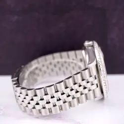Rolex Datejust 36mm Jubilee Steel Watch ICED 3.25ct Diamonds Ladies Pink Dial