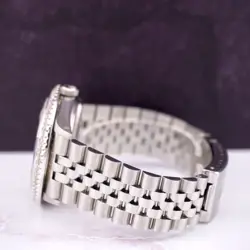 Rolex Datejust 36mm Jubilee Steel Watch ICED 3.25ct Diamonds Ladies Pink Dial