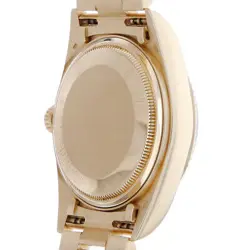 ROLEX Day date 18038 Champagne Gold bar 91 Number second hand mens