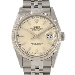 ROLEX DATEJUST 16234 SSXWG AUTOMATIC WINDING X NUMBER R45_1111