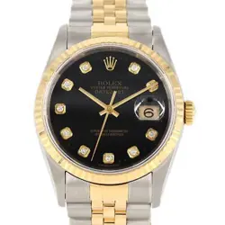 ROLEX DATEJUST 16233G SSXYG AUTOMATIC WINDING NUMBER R45_1111