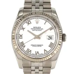 ROLEX DATEJUST 116234 SSXWG AUTOMATIC WINDING RANDOM NUMBER R45_1111