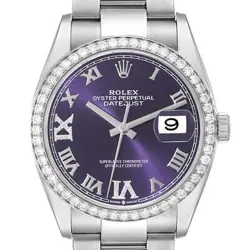DATEJUST STEEL PURPLE