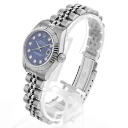 ROLEX Datejust 79174G SODA Sodalite K Number second hand Women