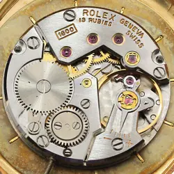 ROLEX 3804 Cellini K18YG cal.1600 watch men TO172284
